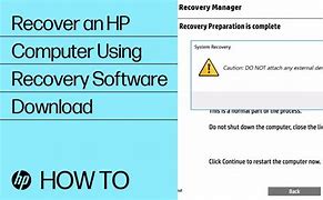 Image result for Hat Do U Do If Ur HP Computer Needs a Recovery