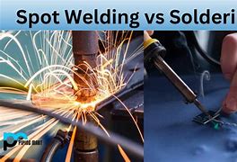 Image result for Soldering vs Welding