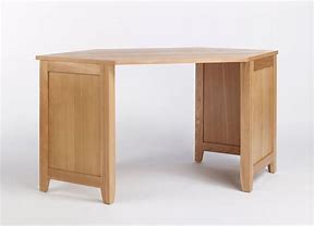 Image result for Contemporary Oak Corner Home Office Desk