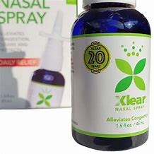 Image result for Xlear Xylitol With Grapefruit Seed Extract Sinus Nasal Spray- 1.5Oz (1-3 Units)