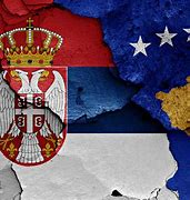 Image result for Serbia and Kosovo Flag