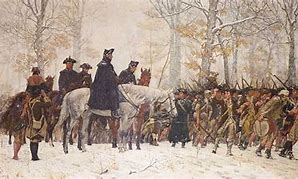 Image result for George Washington at Valley Forge