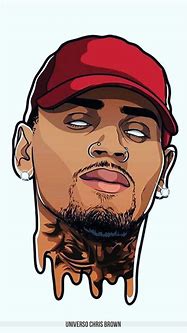 Image result for Chris Brown Cartoon Art