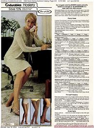 Image result for Old Sears Catalog Tights
