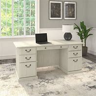 Image result for Grey Office Executive Desk