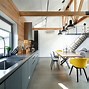 Image result for Small Open Kitchen into Living Room