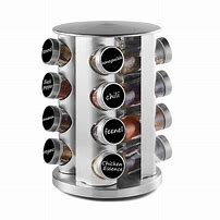 Image result for Stainless Steel Spice Rack