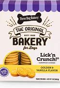 Image result for Three Dog Bakery Lick 'N Crunch Sandwich Cookie Dog Treats, 26-Oz Box