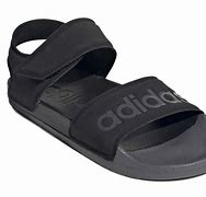 Image result for Adidas Adilette Sandals Black and Pink
