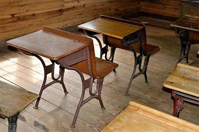 Image result for vintage school desk
