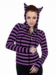 Image result for Purple Striped Hoodie