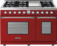 Image result for 36 Dual Fuel Double Oven Range