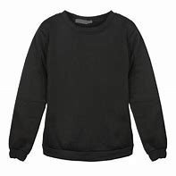 Image result for Plain Black Sweatshirt Men's