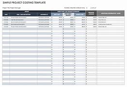 Image result for Project Cost Management Sheet
