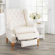 Image result for White Leather Recliner Chair