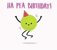 Image result for happy birthday pea