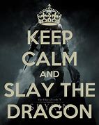 Image result for Keep Calm and Slay Dragons