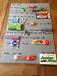 Image result for Father's Day Candy Card