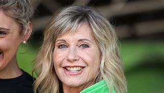 Image result for Picture of Olivia Newton-John Announcing Her Death