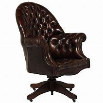 Image result for Tufted Leather Office Chair