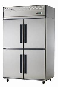 Image result for Double Door Freezer Upright
