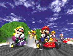 Image result for Super Mario Kart 64 Game Over