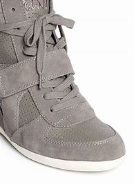 Image result for Black Wedge Sneakers