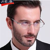 Image result for Clear Frame Glasses Men