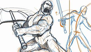 Image result for Battle Stance Poses Drawing