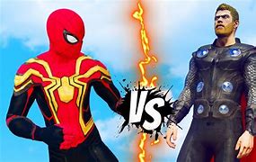 Image result for Spider-Man vs Thor