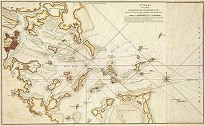 Image result for Boston Harbor 1776