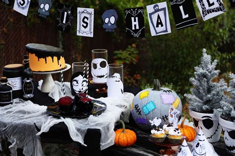 Nightmare Before Christmas Birthday Party Ideas for Kids   Ann Inspired