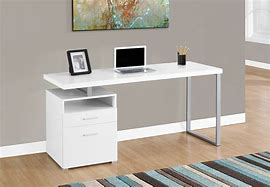 Image result for pedestal desk modern