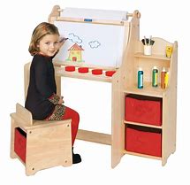 Image result for Kids Desk with Storage Bins
