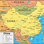 Image result for China and Surrounding Countries Map