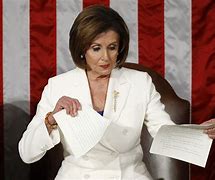 Image result for Pelosi Ripping Papers