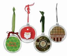 Image result for Christmas Disc Ornaments