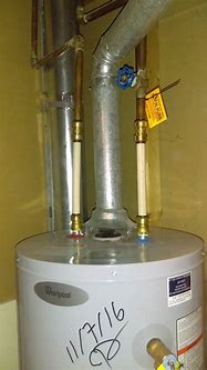 Image result for Rheem 40 Gallon Natural Gas Water Heater
