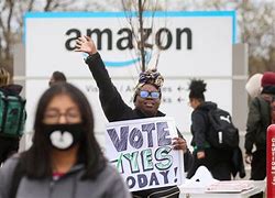 Image result for Amazon NYC Union Election