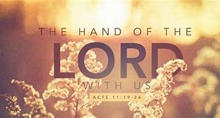 Image result for the hand of the Lord in the bible