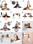 Image result for Copper Light Fixtures Interior
