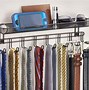 Image result for Tie Hanger for Clothes Rod