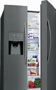 Image result for frigidaire black refrigerator