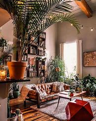 Image result for Bohemian Vintage Living Room