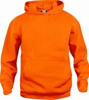 Image result for Orange Blank Hoodies Back