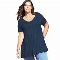 Image result for Plus Size Women's Perfect Pintuck Tunic By Woman Within In Pink (Size 34/36)