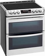 Image result for Slide in Double Oven Electric