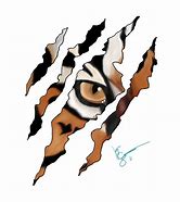 Image result for Tiger Scratch Drawing