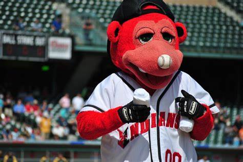 Rowdie, Indianapolis Indians mascot; AAA International League | Indians ...