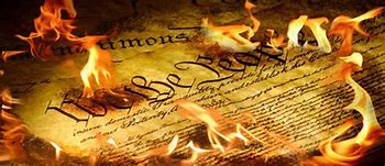 Image result for loss of Constitutional rights burning